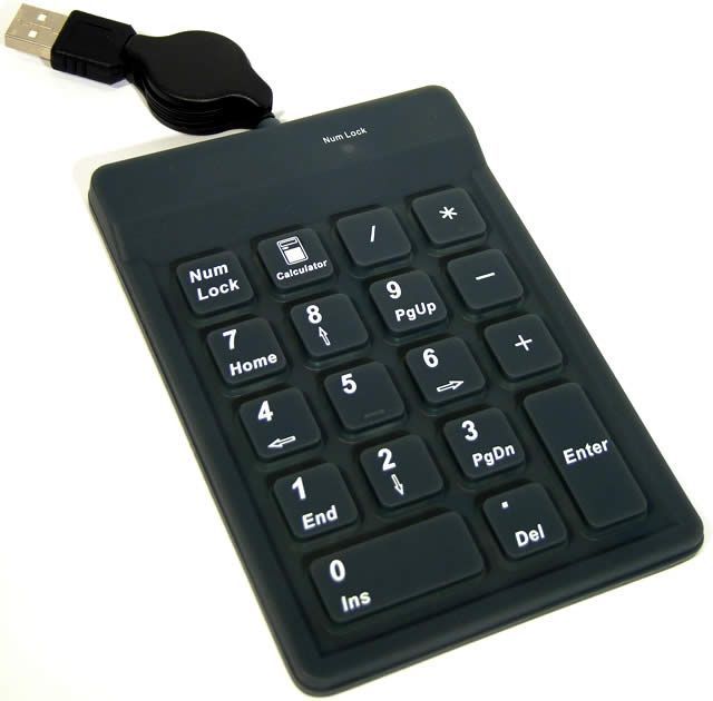 Image of Silicon Cover Numeric Keyboard USB (IT4133)