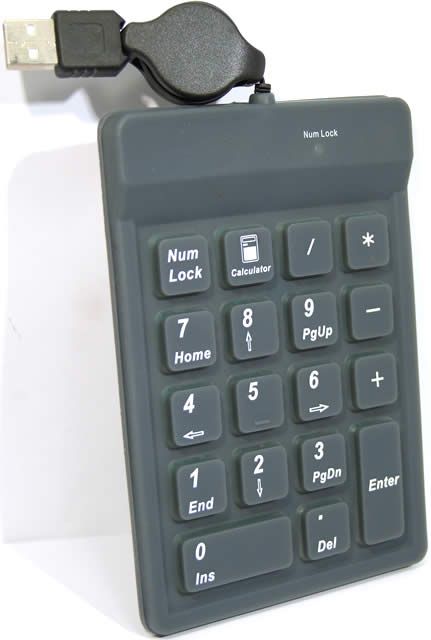 Image of Silicon Cover Numeric Keyboard USB (IT4133)