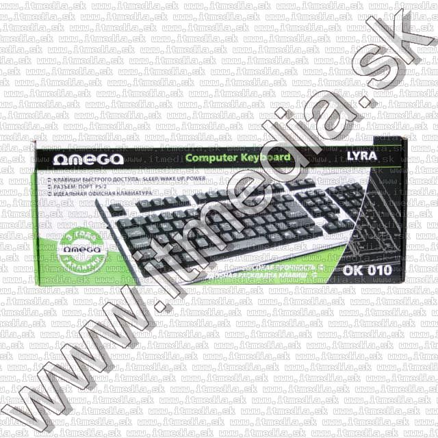 Image of OMEGA Keyboard OK-010 PS2 *RUSSIAN+ENG* (40265) (IT10715)