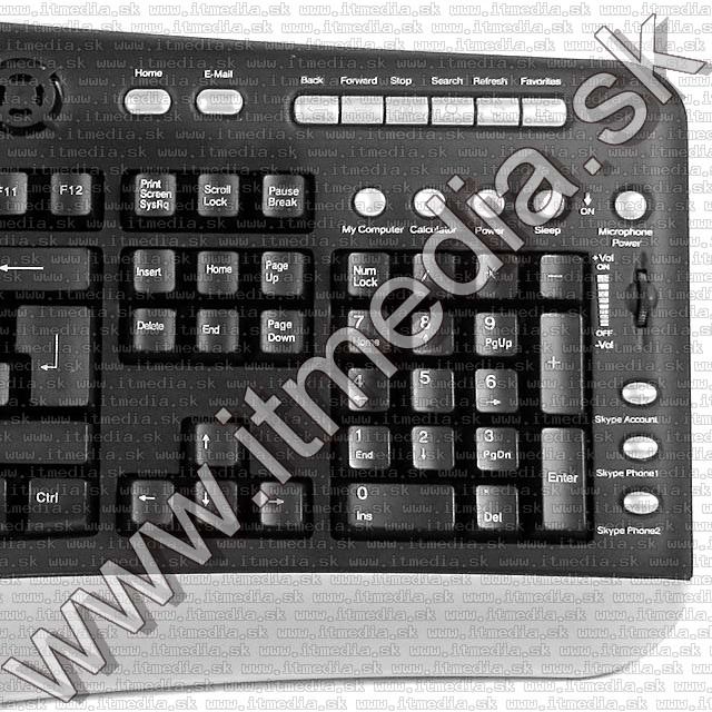 Image of Smart keyboard ACT-8108 **skype** PS2 *ENG* (IT5581)