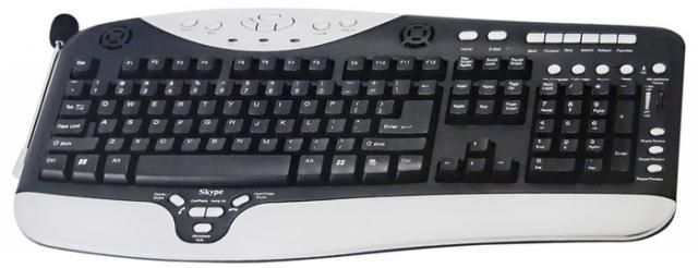 Image of Smart keyboard ACT-8108 **skype** PS2 *ENG* (IT5581)