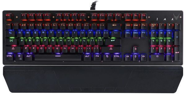 Image of Omega *RGB* USB keyboard, Black (ENG) US 44631 (IT14269)