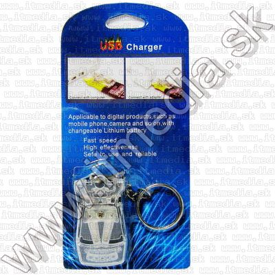 Image of KeyChain USB Lithium Battery Charger (IT5755)