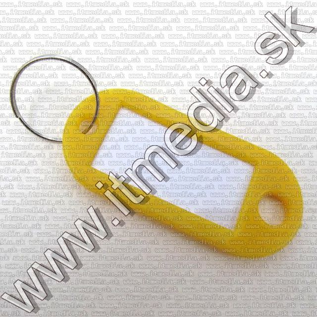 Image of Műanyag Kulcsjelölő Ovális Feliratozható (IT9894)