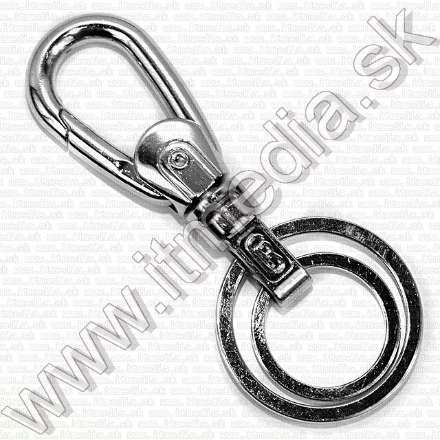 Image of Noname KeyHanger Carabiner with 2 Ring *Type 2* (IT7586)