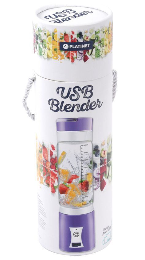 Image of Platinet Mobile Juicer Blender 40w 4000mAh 400ml 17500RPM (IT13901)