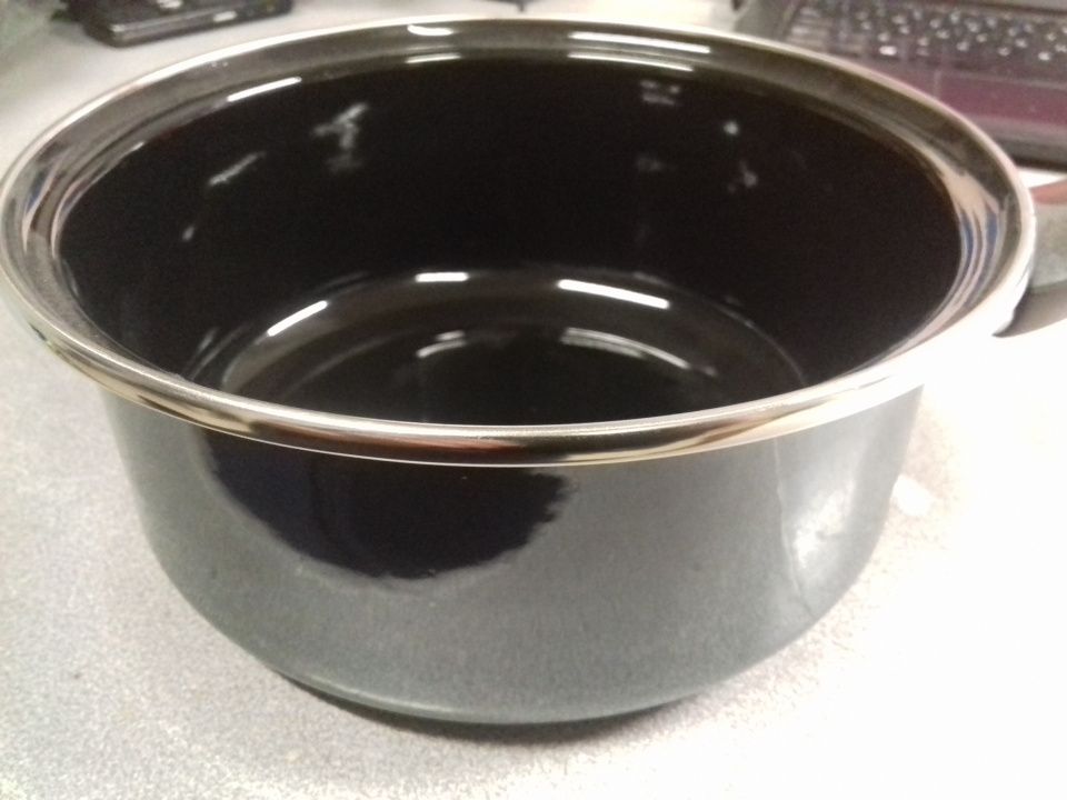 Bemus Steel Frying Pan *Black Pearl* 16cm 1.4L INFO! (IT13963) Image of Bemus Steel Frying Pan *Black Pearl* 16cm 1.4L INFO! (IT13963)
