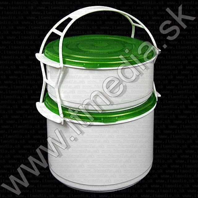 Image of Műanyag Ételhordó 2 részes (1L + 1.7L) (IT9637)