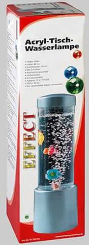 Image of Acryl Desk Water Effect Lamp 3 fish (IT1551)
