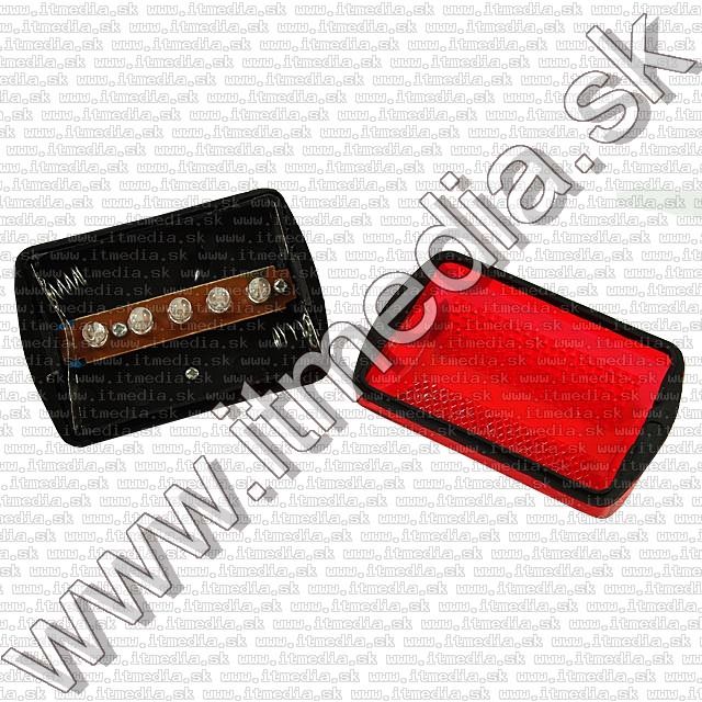 Image of Plan LED Bicycle Lamp, Rear (RED) (IT8080)