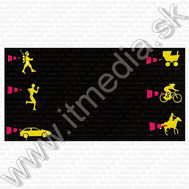 Image of Plan LED Bicycle Lamp, Rear (RED) (IT8080)