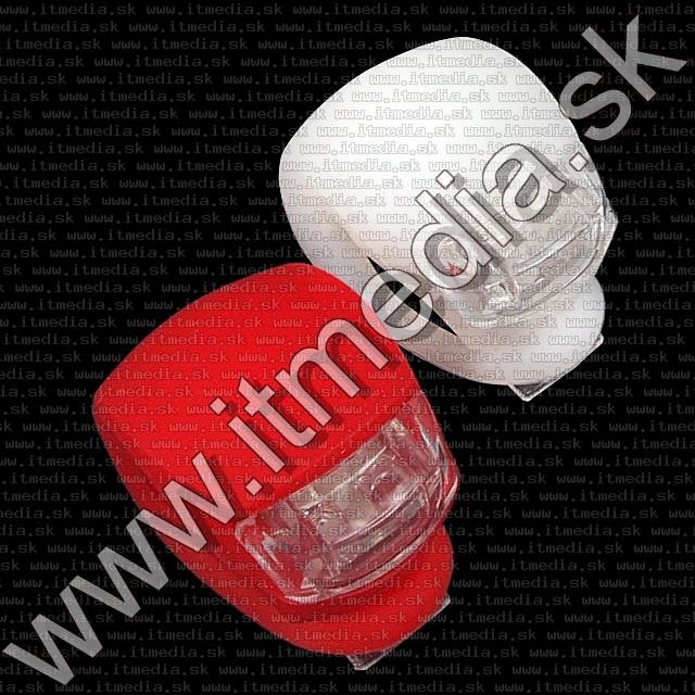 Image of Silicone 2-LEDs Bicycle Lamp SET(White Front + Red Rear) (IT8872)