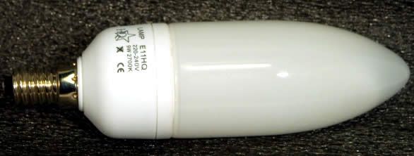Image of HQ Energy Saving Lamp *E14* 9W (E11HQ) (IT3941)