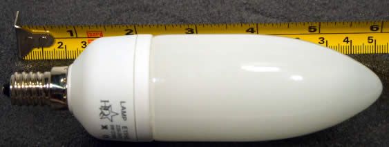 Image of HQ Energy Saving Lamp *E14* 9W (E11HQ) (IT3941)