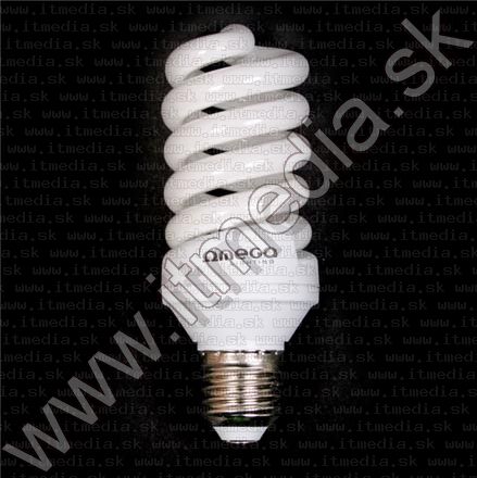 Image of Omega Energy Saving Lamp *E27* *Spiral* 18W Warm White (82W) (IT7366)