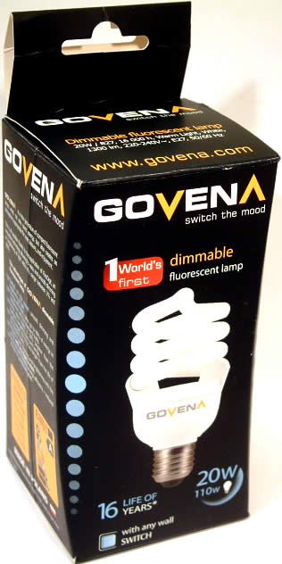 Image of Govena Energy Saving Lamp *E27* 20W (Self Dimmer) (IT3319)