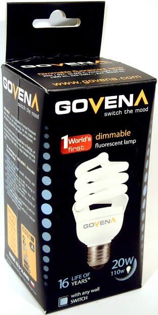 Image of Govena Energy Saving Lamp *E27* 20W (Self Dimmer) (IT3319)