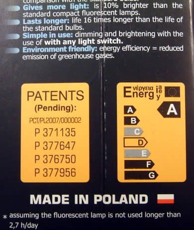 Image of Govena Energy Saving Lamp *E27* 20W (Self Dimmer) (IT3319)