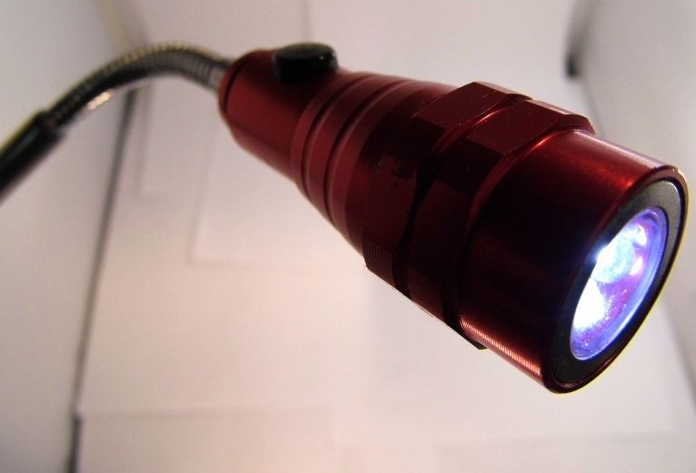 Image of Teleszkópos flexibilis nyakú LED zseblámpa (BULK) (IT11758)