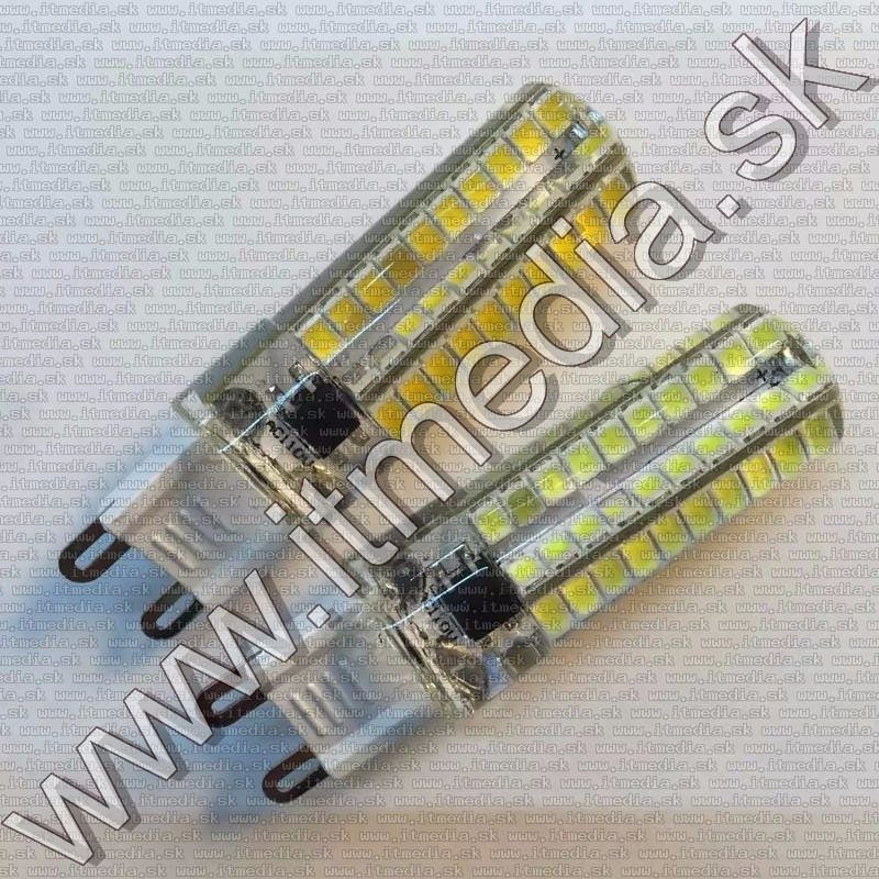 Image of LED izzó G9 foglalatos 9Watt 80x3014SMD 230V Meleg Fehér (IT13139)