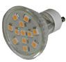 Image of Led Spotlamp, GU10 white 12 SMD-LED 230v (IT5641)