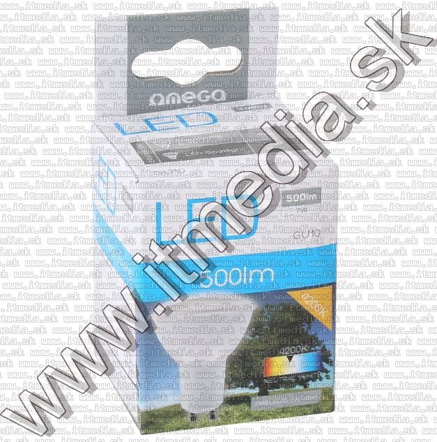 Image of Ledes Spotlámpa GU10 Természetes fehér (4200K) 7W 500 lumen 120° tejüveg [42W] (IT11874)