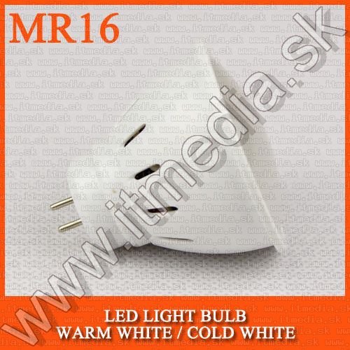 Image of Led Lampbulb,MR16 *Warm White* (5Watt) 15x2835SMD INFO! (IT10294)