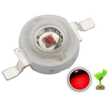 Image of Led Lamp Bead Diode 1watt 50lM RED (IT13566)
