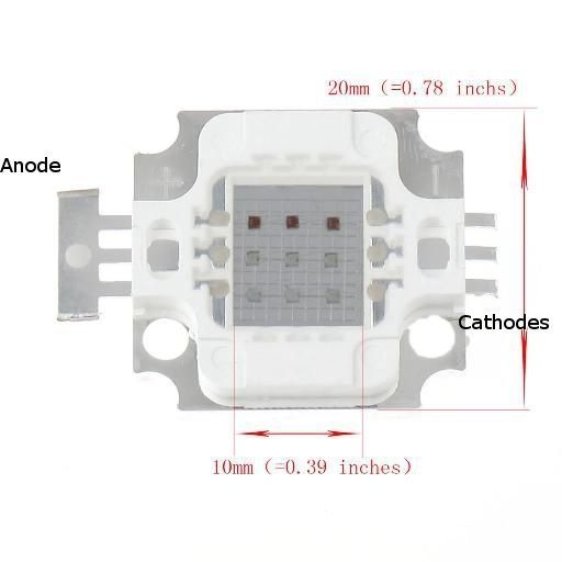 Image of Led Lamp Diode *RGB* 10watt INFO! (IT12179)
