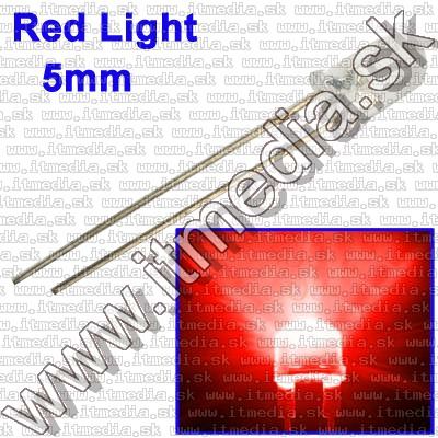 Image of Led Diode Water Clear Red Light 5mm !info (IT7938)