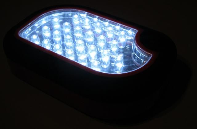 Image of Car Emergency Led Lamp 24+3 led magnetic (IT7577)