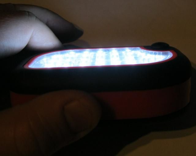 Image of Car Emergency Led Lamp 24+3 led magnetic (IT7577)