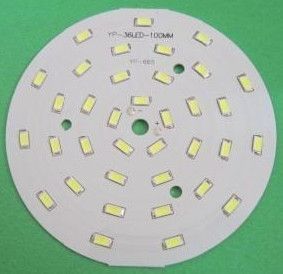 Image of Led Lamp Panel 18W 100mm 36x5730SMD 40V Warm White (IT10701)