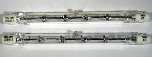 Image of Noname halogen bulb 500w 118mm 2-set (IT0775)