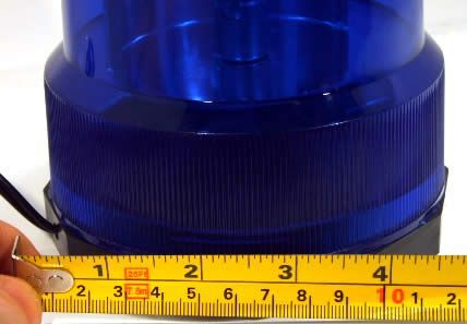 Image of Revolving Warning Light, 12V, 10w *Amber* (IT3953)