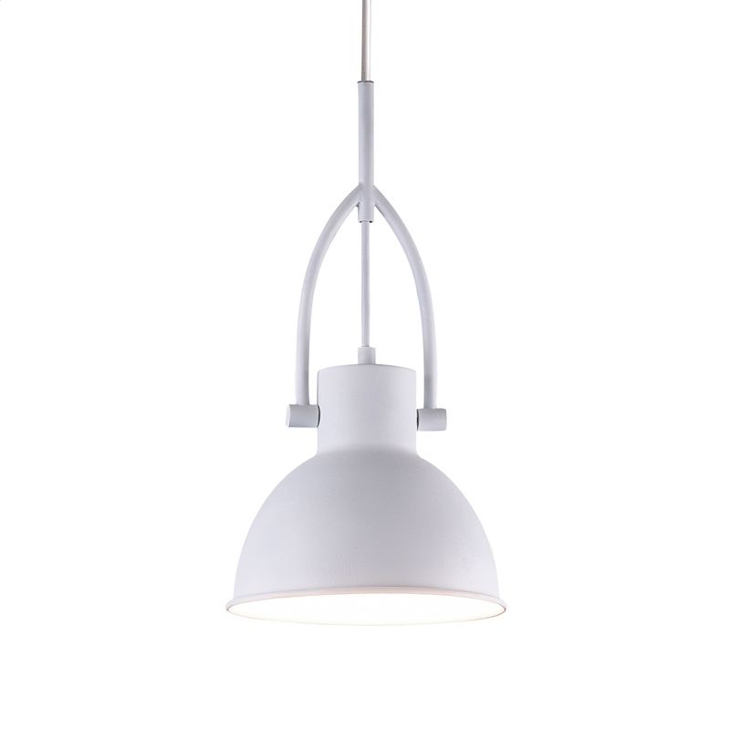 Image of Platinet HESTIA Metal Pendant Lamp E27 White [44021] INFO! (IT14734)