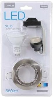 Image of LED GU10 Állmennyezet Szett (2800K) 7W 120° [48W] (IT12728)