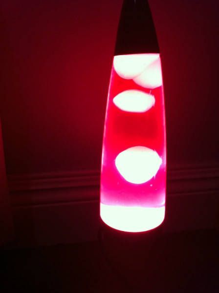 Image of Rocket Lavalamp Pink-White (IT1876)