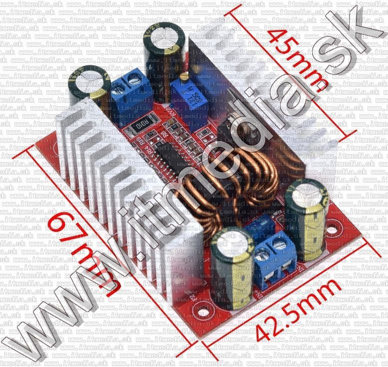 Image of LED meghajtó DC-DC BOOST konverter 10-50V 400W 15A (10-60V) BULK INFO! (IT14019)