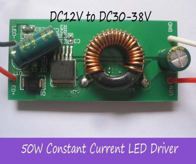 Image of LED Driver Power Supply 12V 50w 1500mA (30-38v out) BULK (IT9898)
