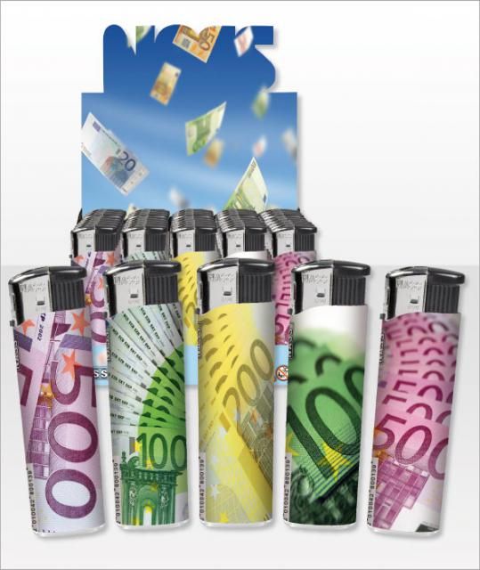 Image of Cigarette Lighter *More EURO* *MIX* (IT6792)