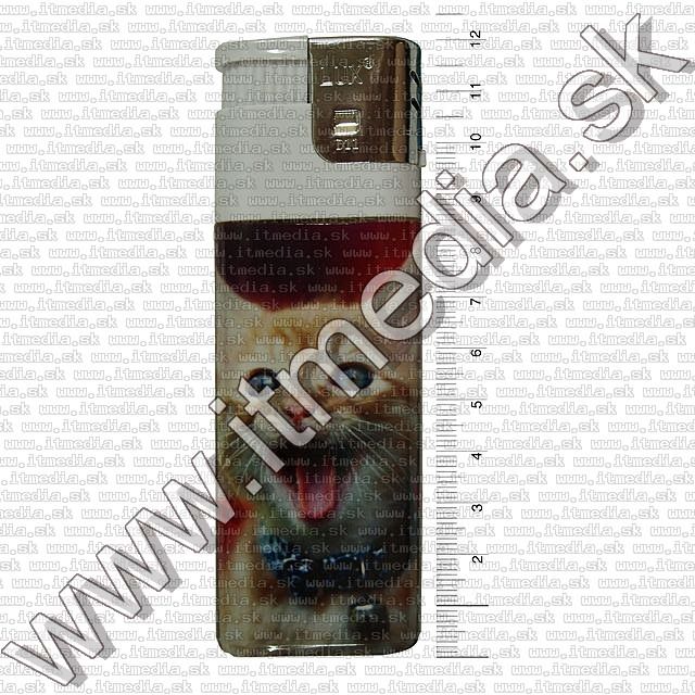 Image of LUX Electronic XXL cigarette lighter *Lovely Cat* (IT8124)