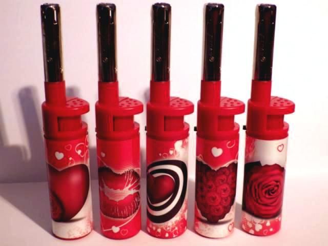 Image of Mini gázgyújtó (gyertya / tűzhely gyújtó) elektromos (szívek) (IT10429)