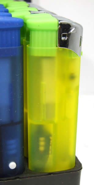 Image of Electronic cigarette lighter +LED 50-set INFO! (IT3865)