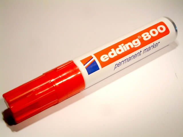 Image of Edding 800 permanent marker *RED* (IT2481)