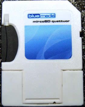 Image of BlueMedia 4-in-1 MemoryCard microSD-USB 1GB INFO! (IT3390)