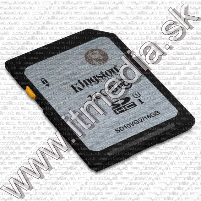 Image of Kingston SD-HC card 16GB UHS-I U1 Class10 (SD10VG2) (IT11338)