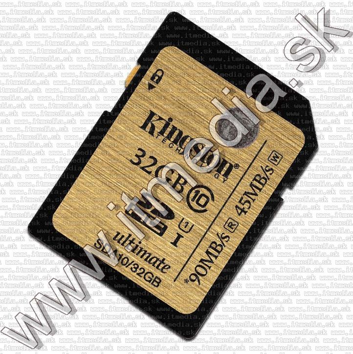Image of Kingston SD-HC card 32GB UHS-I U1 GOLD Class10 (SDA10) (IT11458)