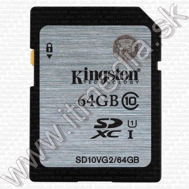 Image of Kingston SD-XC kártya 64GB UHS-I U1 info! Class10 Value (IT11340)