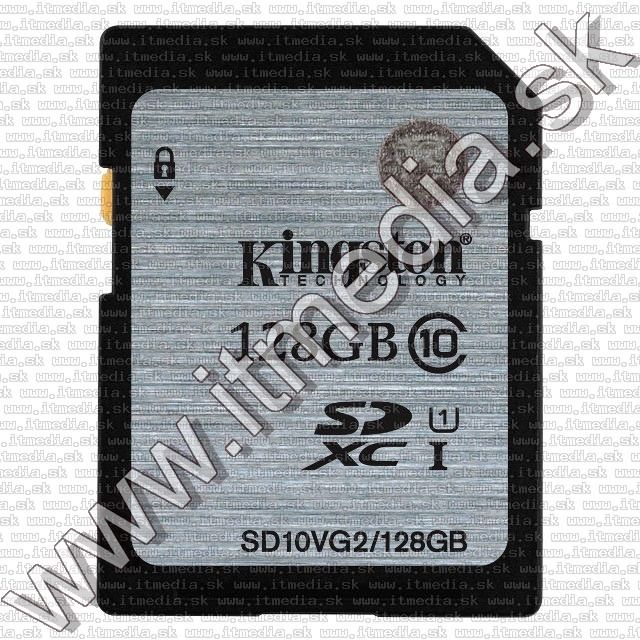Image of Kingston SD-XC card 128GB UHS-I U1 Class10 (SD10VG2) !info (IT11341)